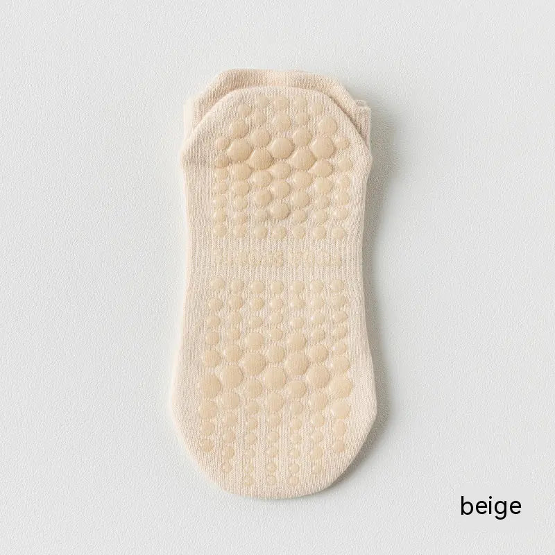 Non-slip Silicone Cotton Pilates Fitness Socks