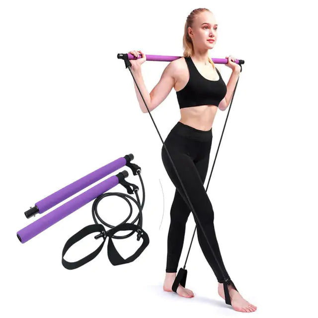 Pilates resistance bar