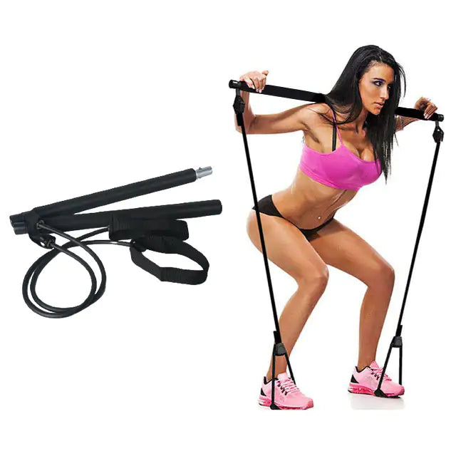 Pilates resistance bar