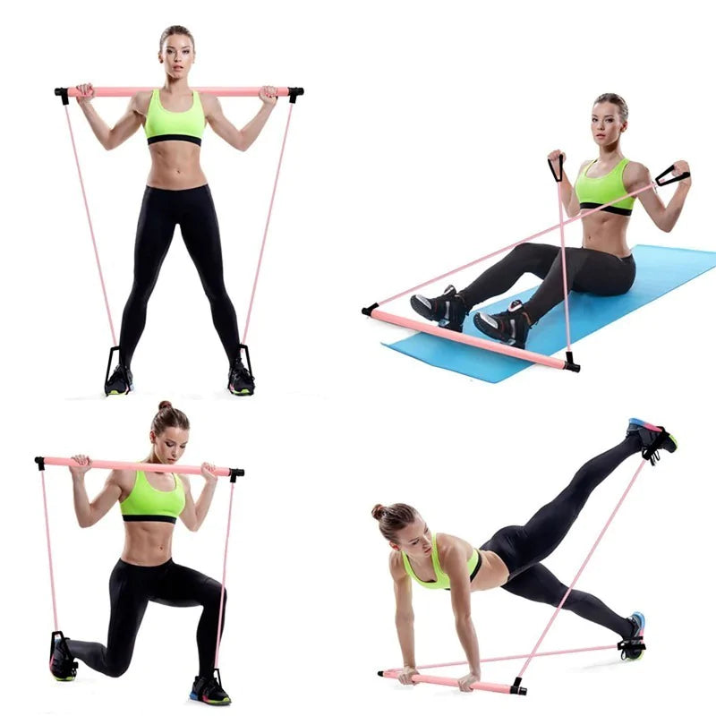 Pilates resistance bar